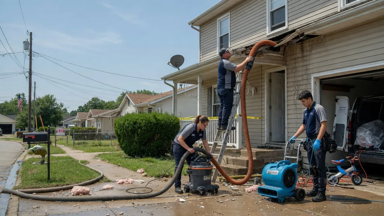 Water Damage Restoration in La Fayette, IL near me